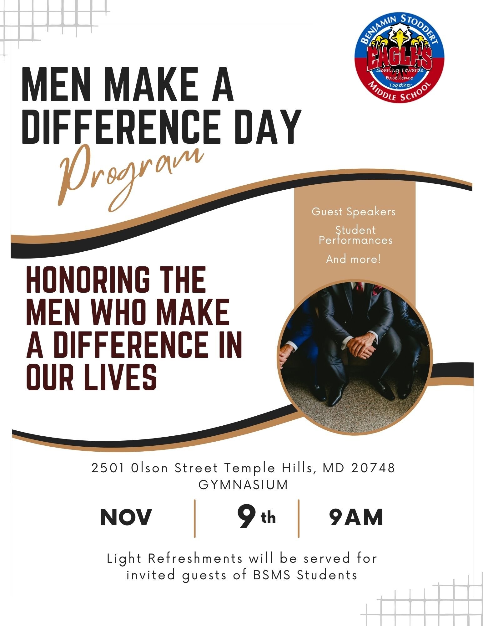 Men Make A Difference DayFlyer