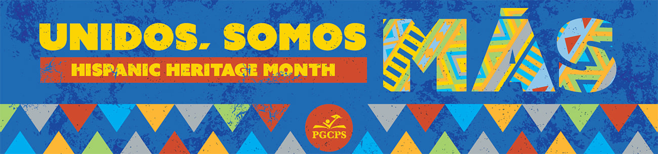 Hispanic Heritage Month with colorful party banner