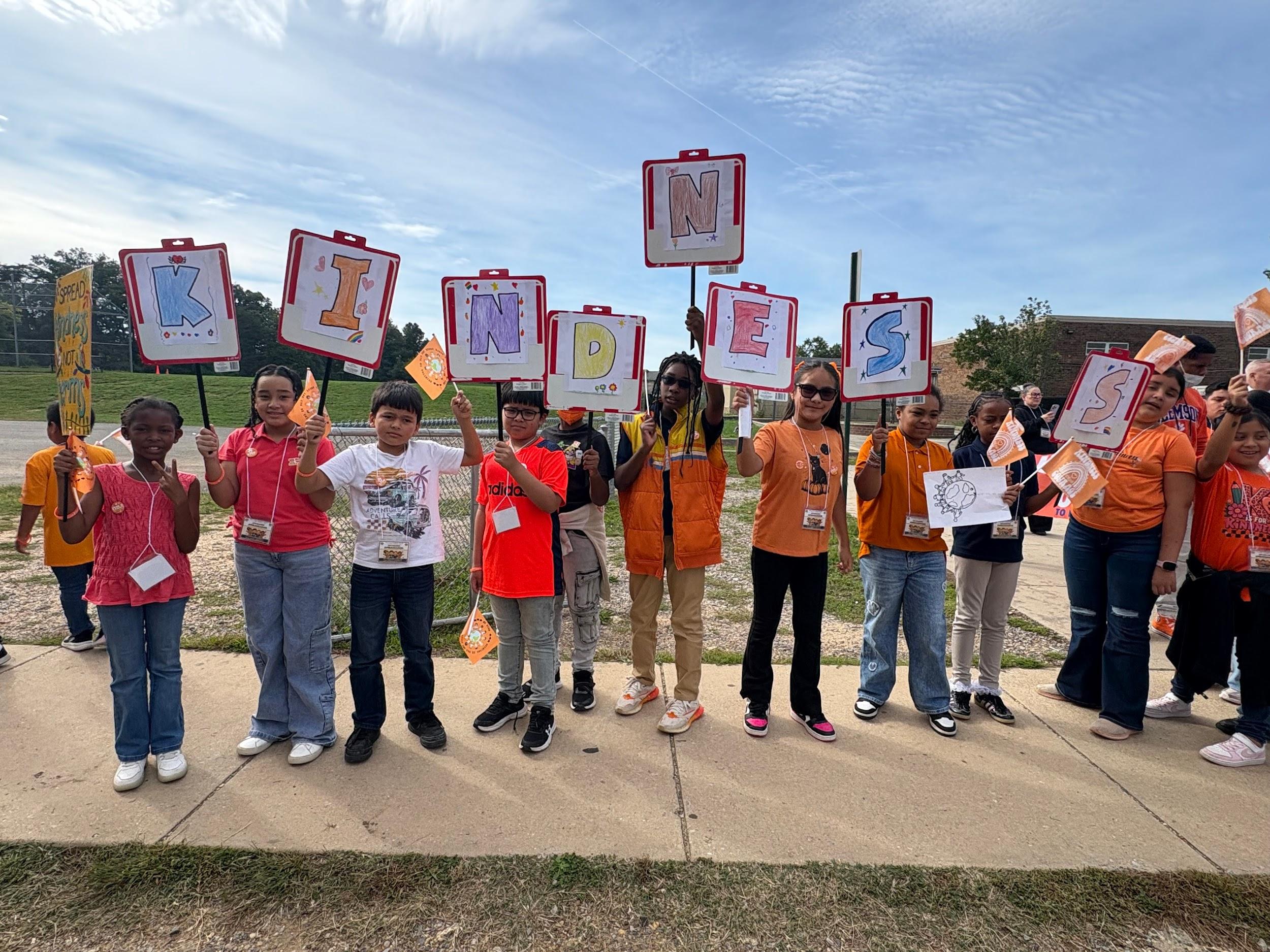 PGCPS Students Unite Against Bullying with Captain Kindness