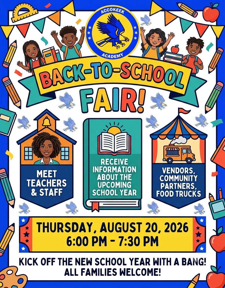 Accokeek Academy Back-to-School Fair 2026-2027